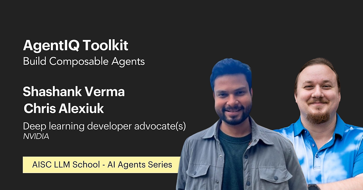 AgentIQ Toolkit - Build Composable Agents