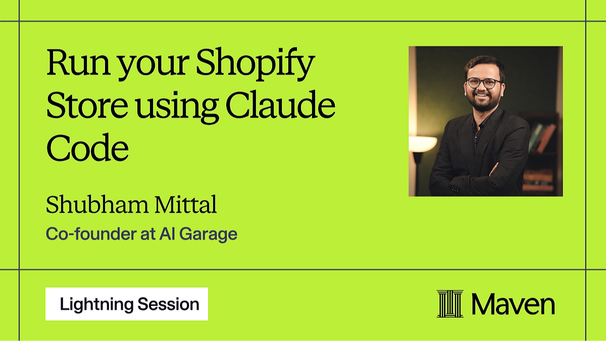 Run your Shopify Store using Claude Code