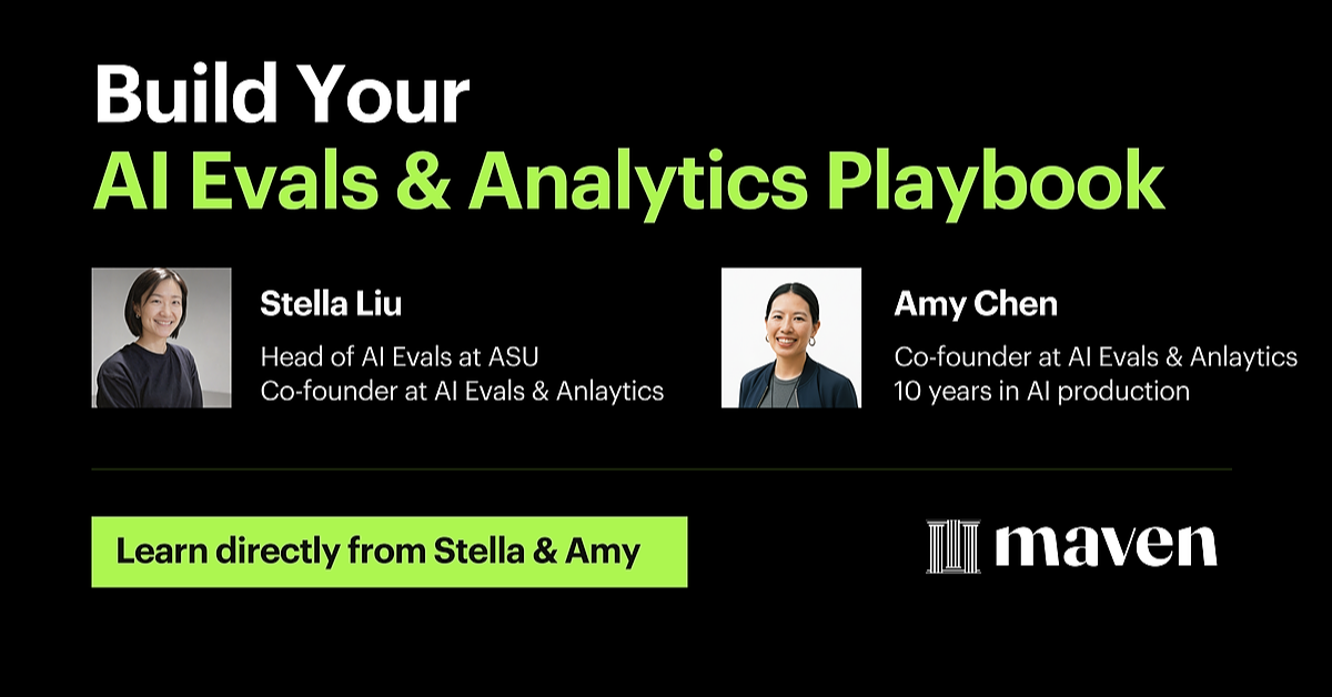 Build Your AI Evals & Analytics Playbook