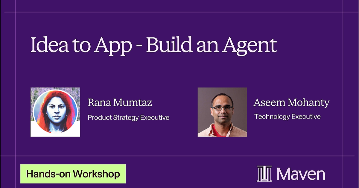 Idea to App - Build an Agent