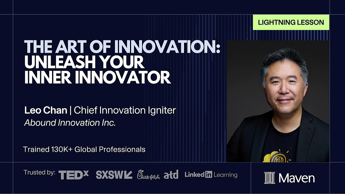 The Art of Innovation: Unleash Your Inner Innovator