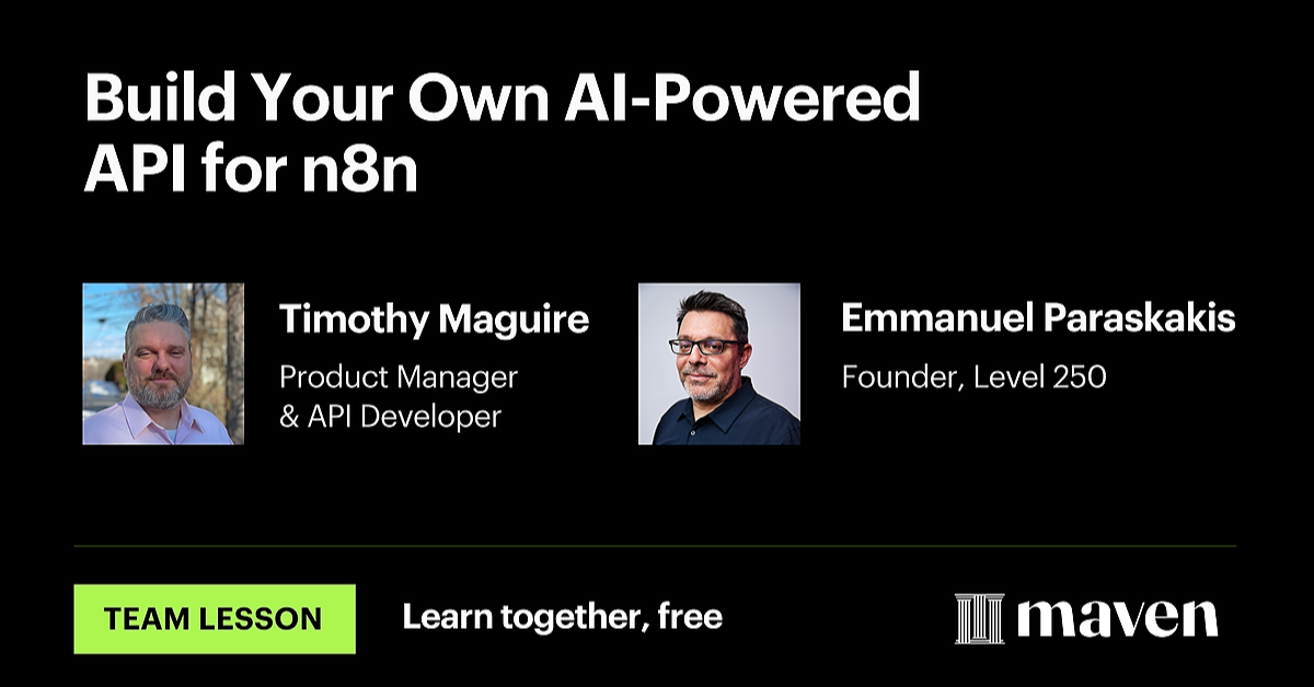 Build Your Own AI-Powered API for n8n