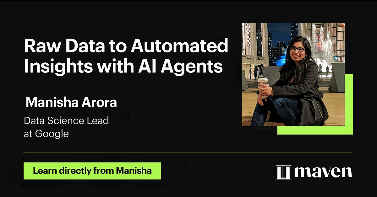 From Raw Data to Automated Insights with AI Agents