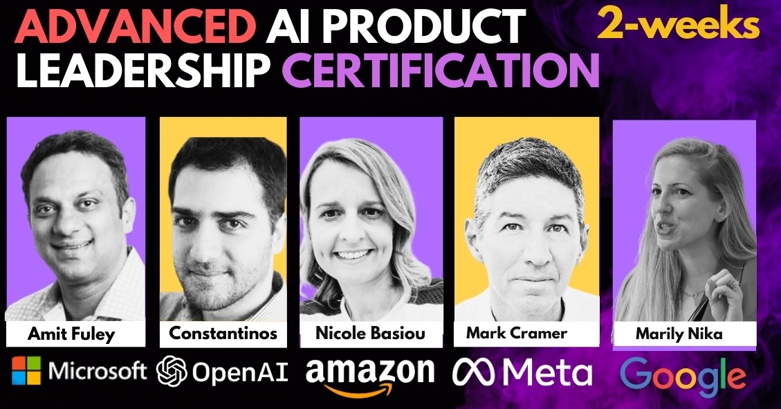 Advanced AI Product Leadership Certification by Dr. Marily Nika ...