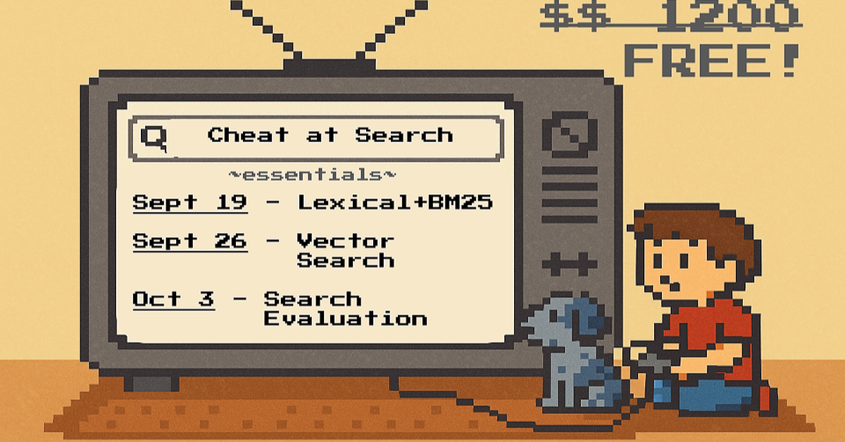 Cheat at Search Essentials: Evaluation, NDCG, and pals