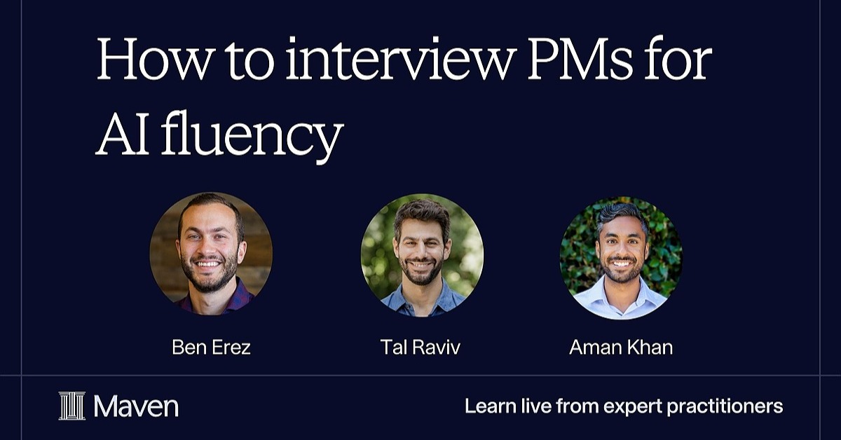 How to interview product managers for AI fluency