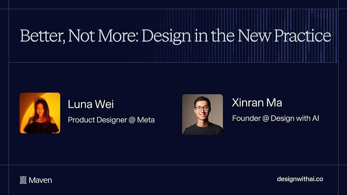 Better, Not More: Design in the New Practice