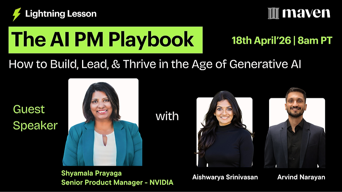 The AI PM Playbook: Building AI Products at Scale