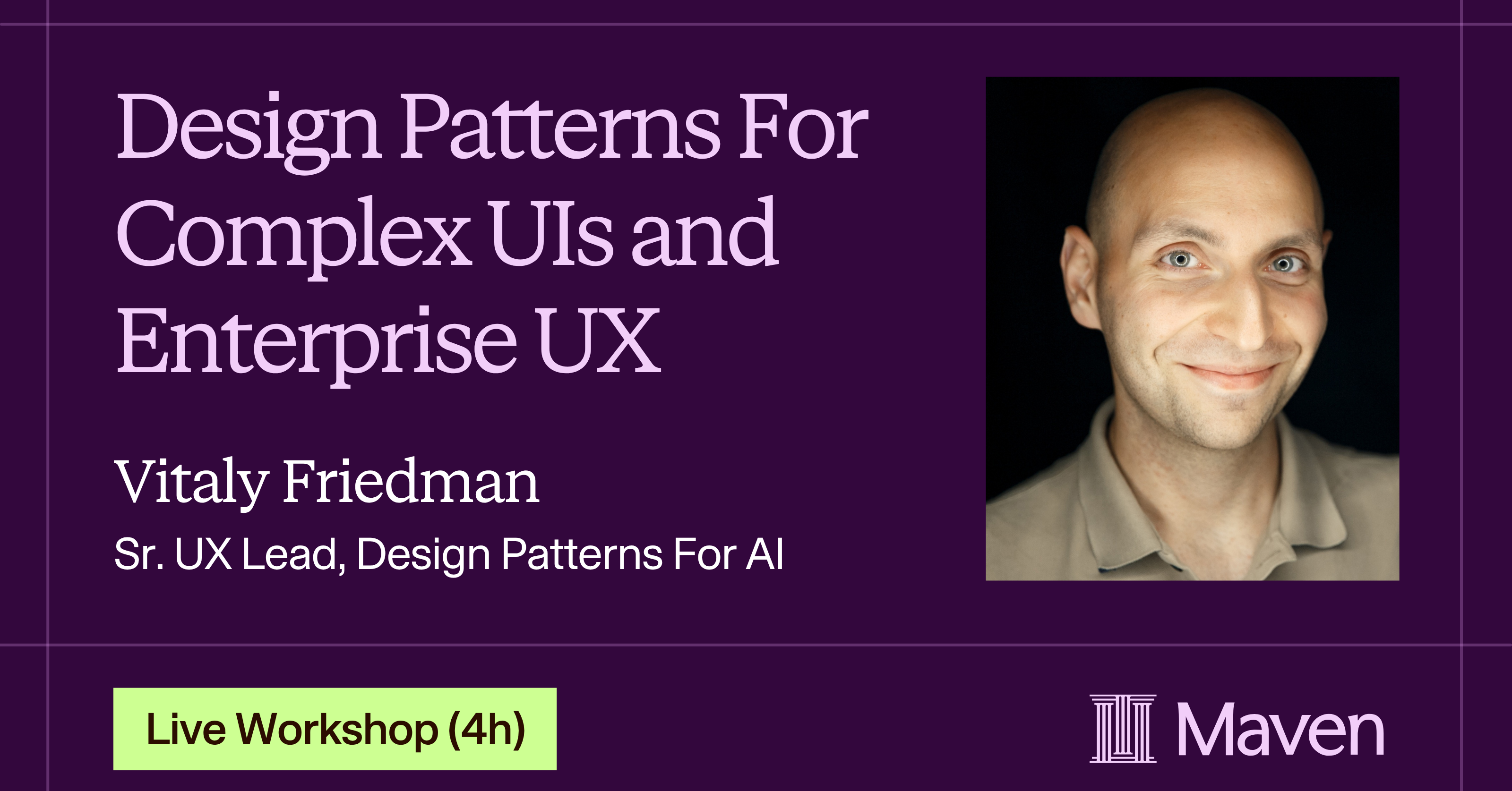 Design Patterns For Complex UIs and Enterprise UX by Vitaly Friedman on ...