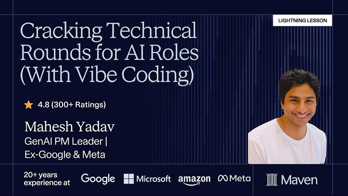 Cracking Technical Rounds for AI Roles (via Vibe Coding)