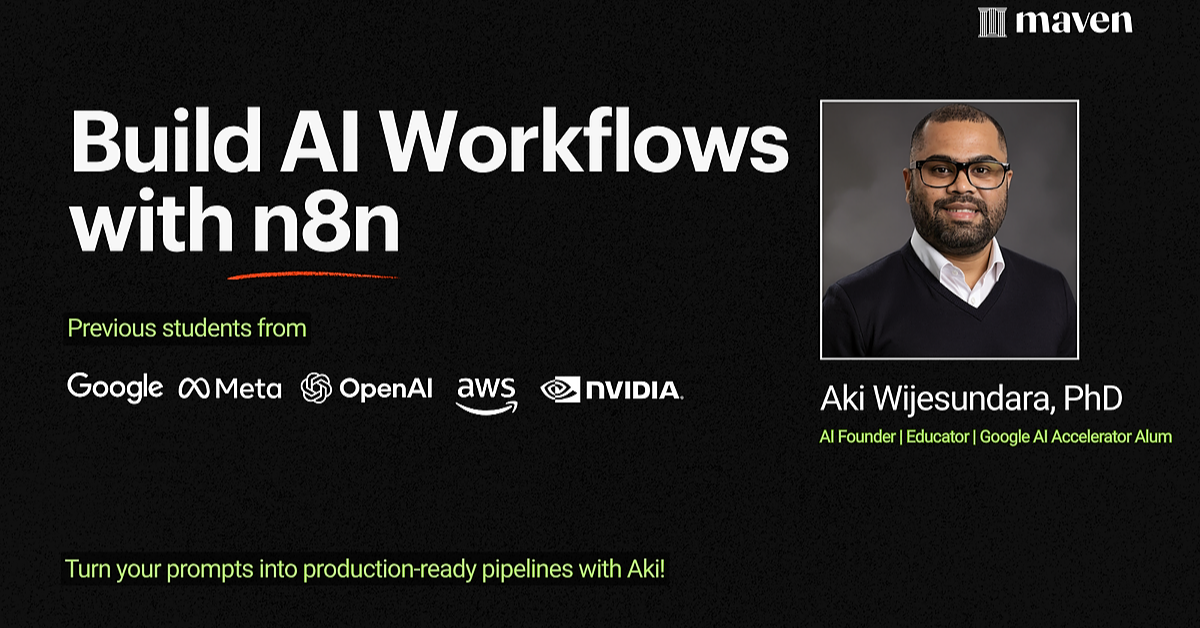 From Manual to Magical: Build AI Workflows with n8n