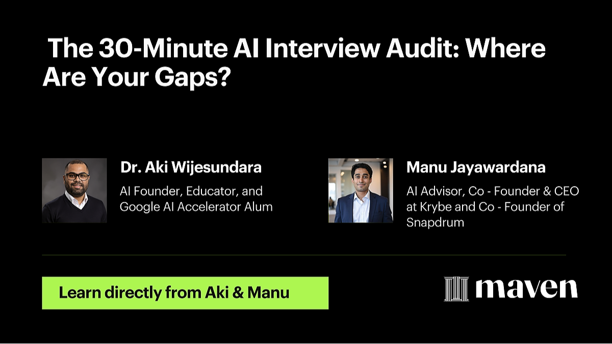 Audot Interviewee The 30-Minute AI Interview Audit: Where Are Your Gaps?