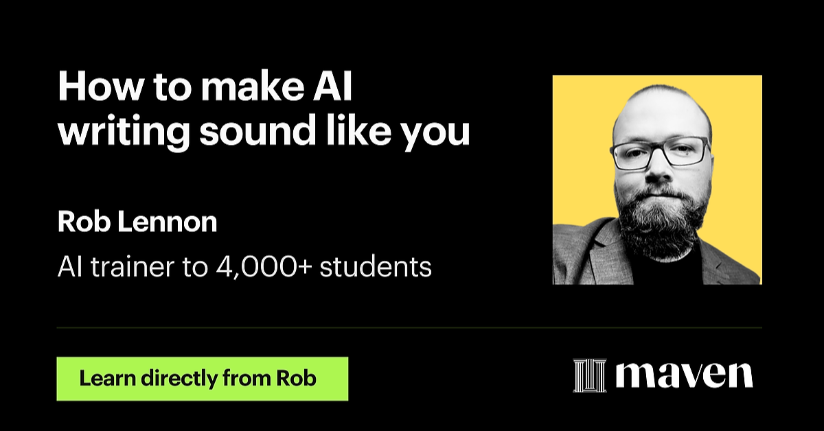 How to Make AI Writing Sound Like You