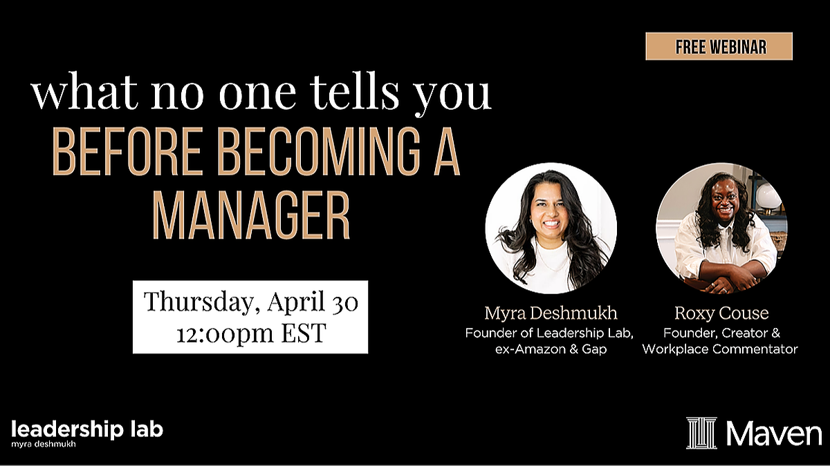 What No One Tells You Before Becoming a Manager
