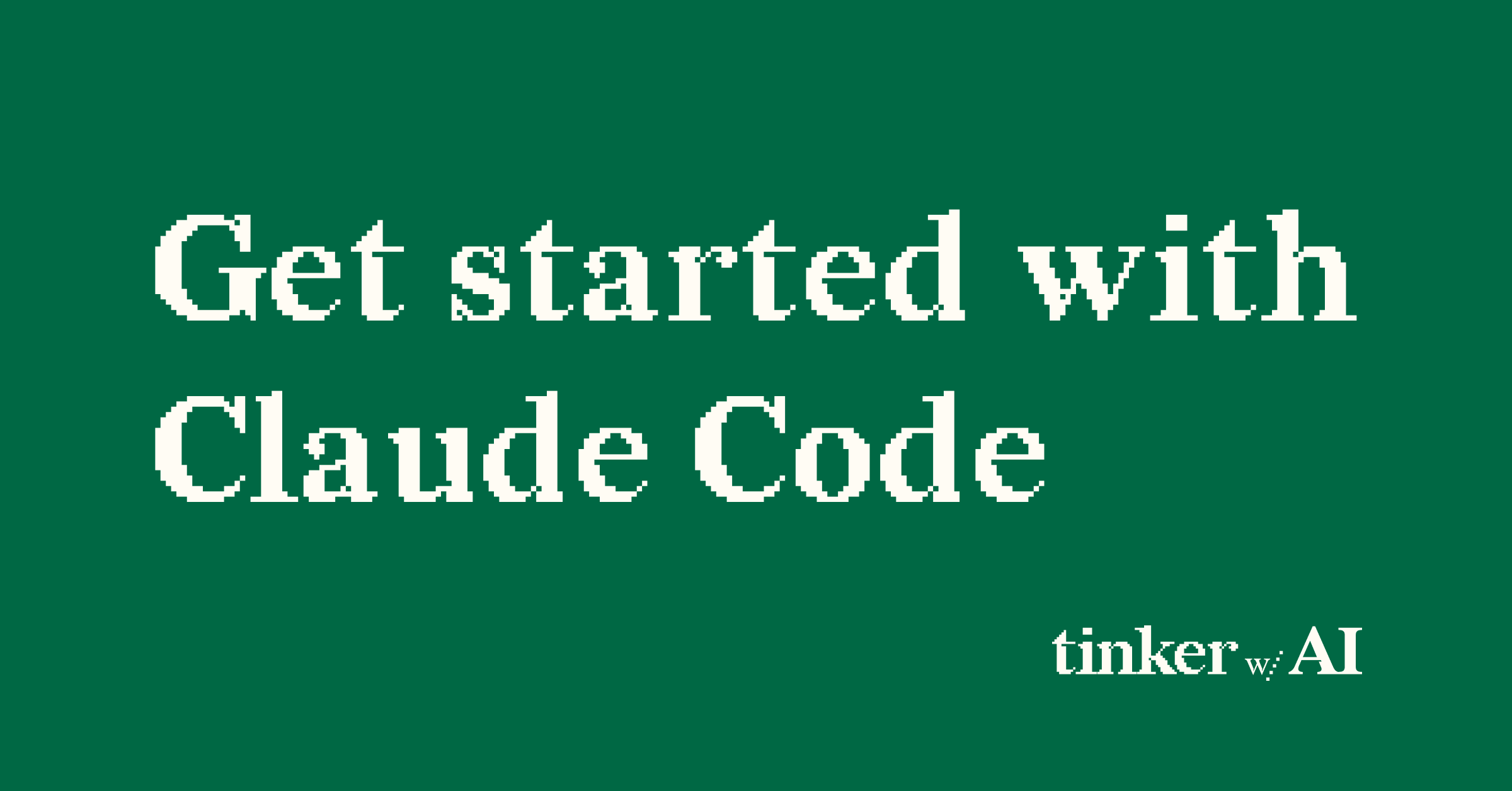 Get started with Claude Code by Ady Rugina on Maven