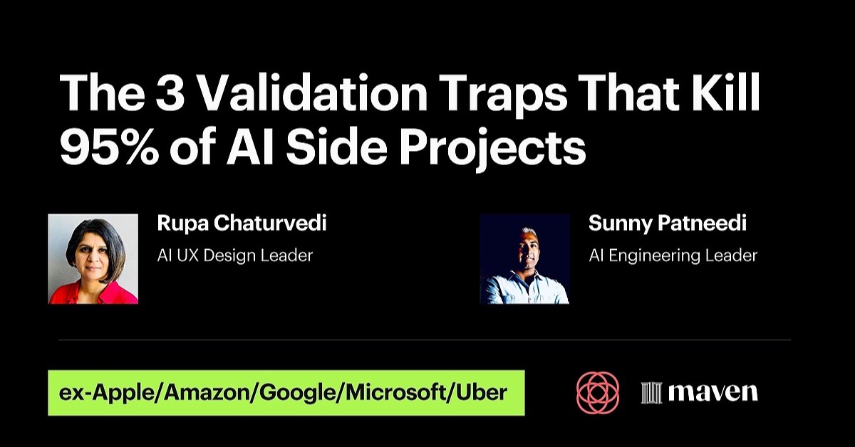 The 3 Validation Traps That Kill 95% of AI Side Projects