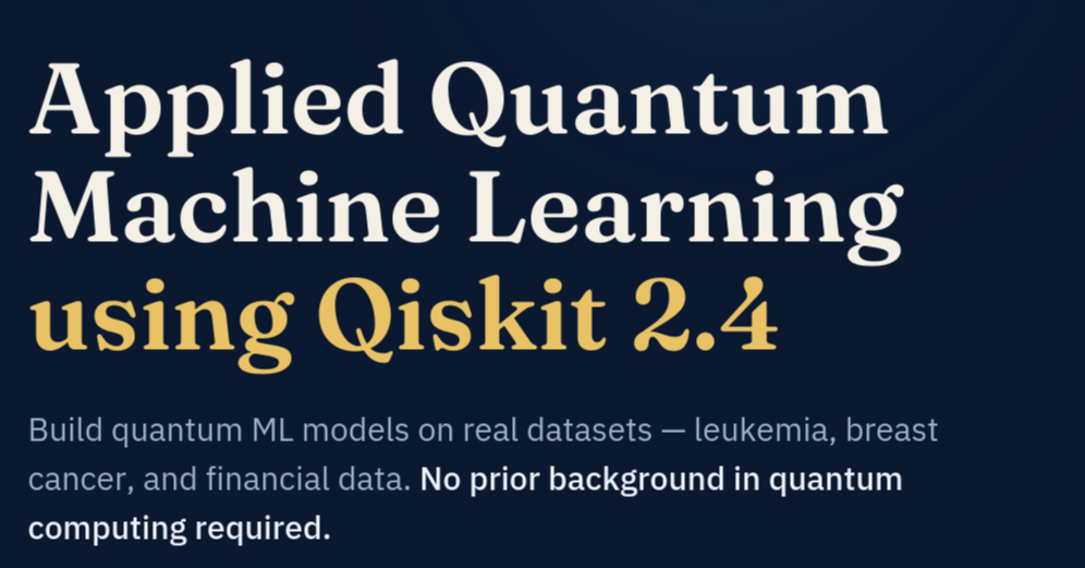 Quantum Machine Learning using Qiskit 2.x by Dr. Muhammad Faryad on Maven