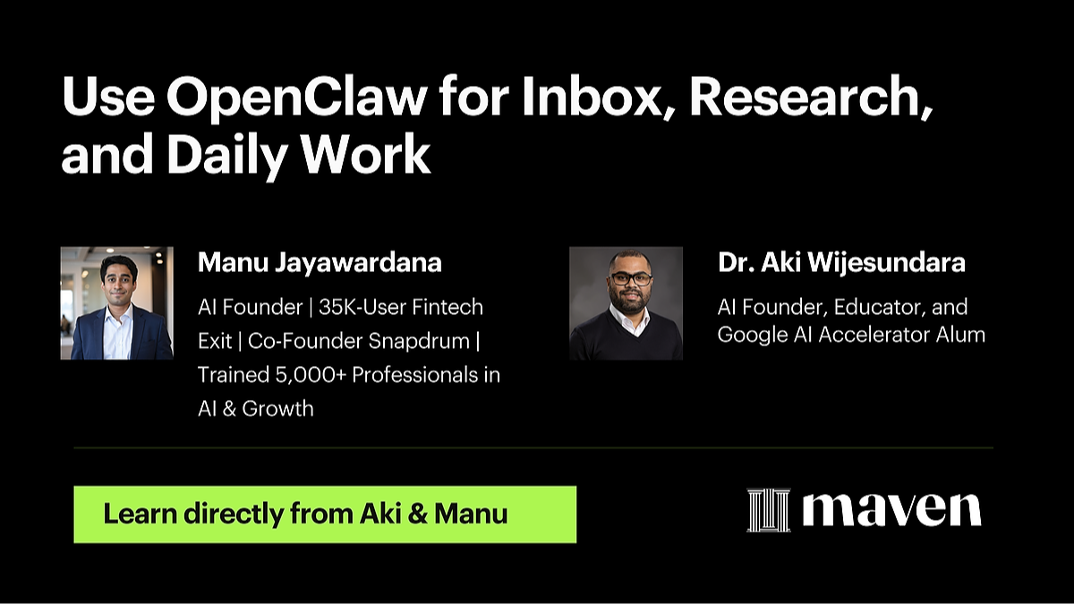 Use OpenClaw for Inbox, Research, and Daily Work
