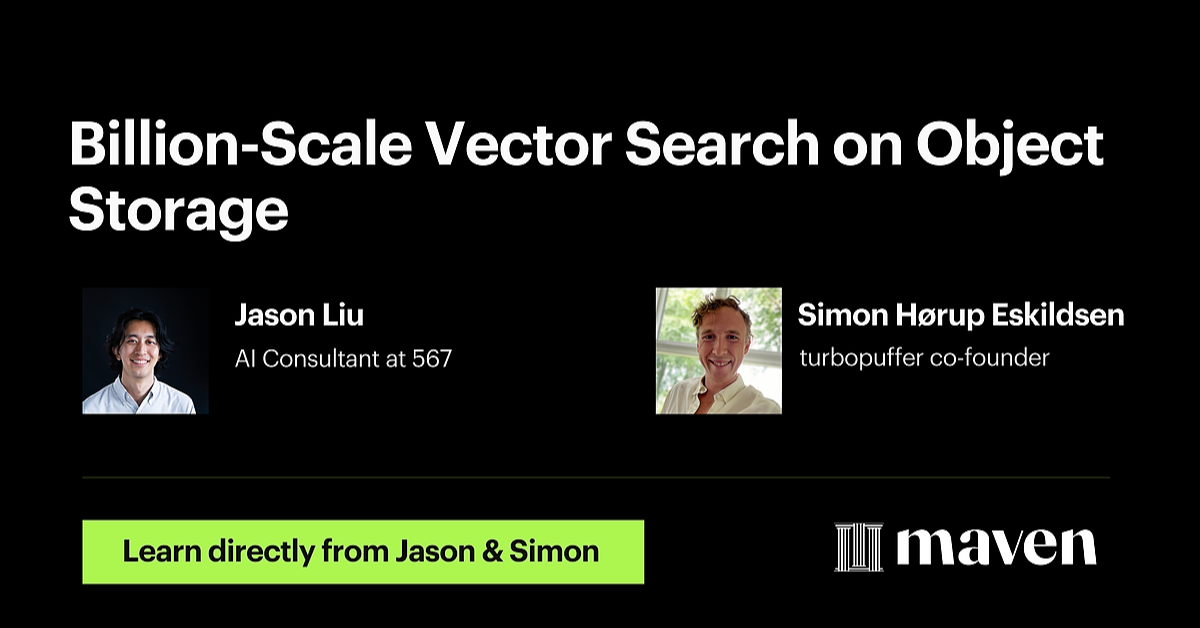 Billion-Scale Vector Search on Object Storage
