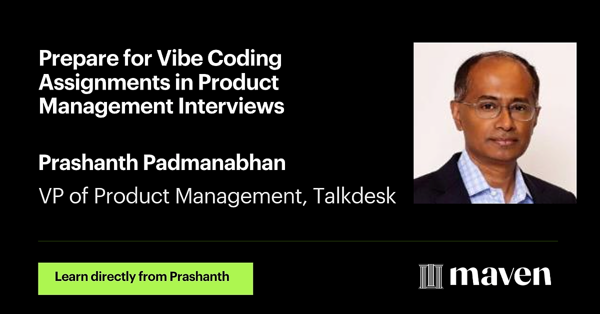 Prepare for Vibe Coding Assignments in PM Interviews