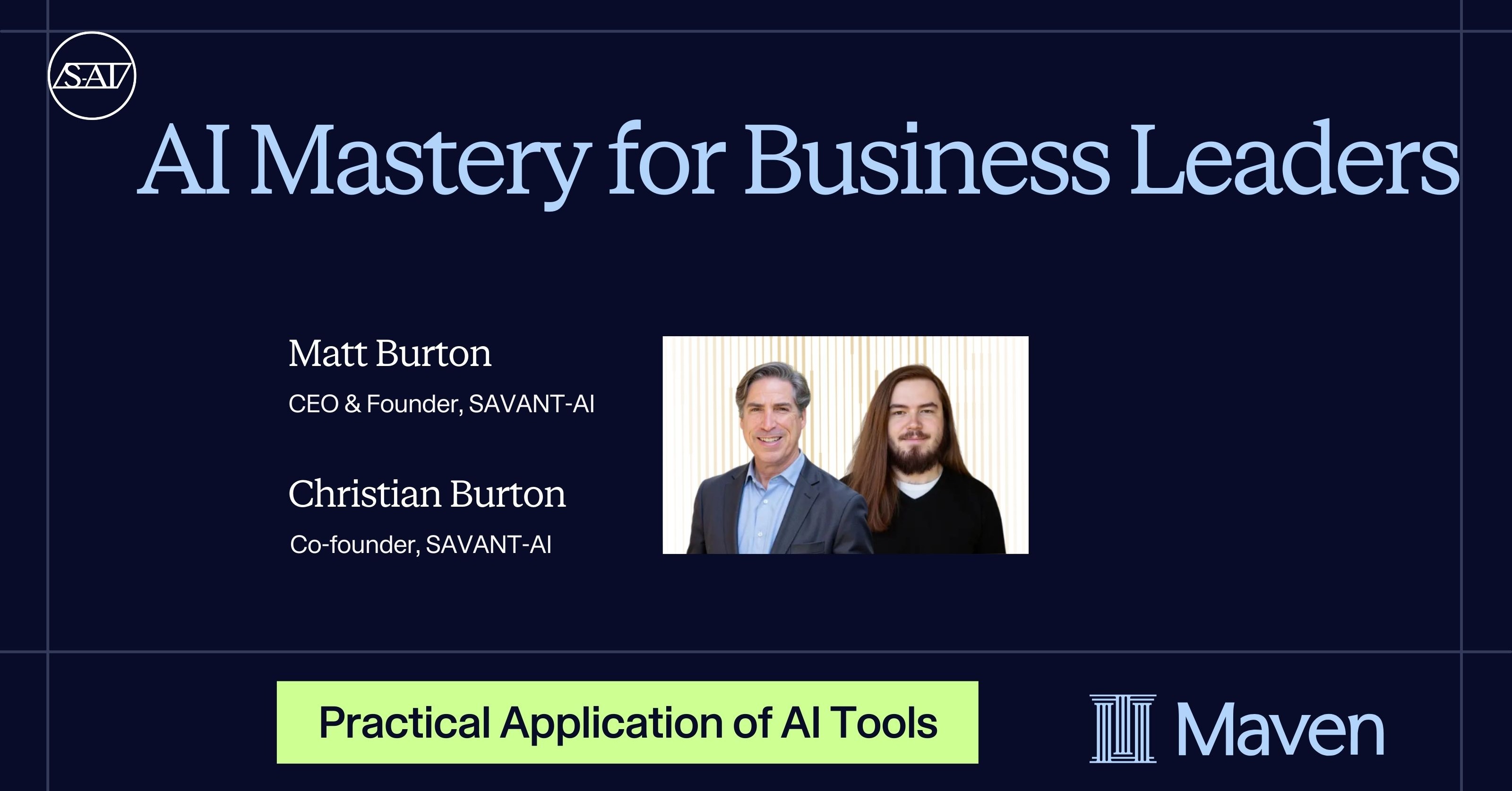 AI Mastery for Business Leaders by Matt Burton and Christian Burton on ...