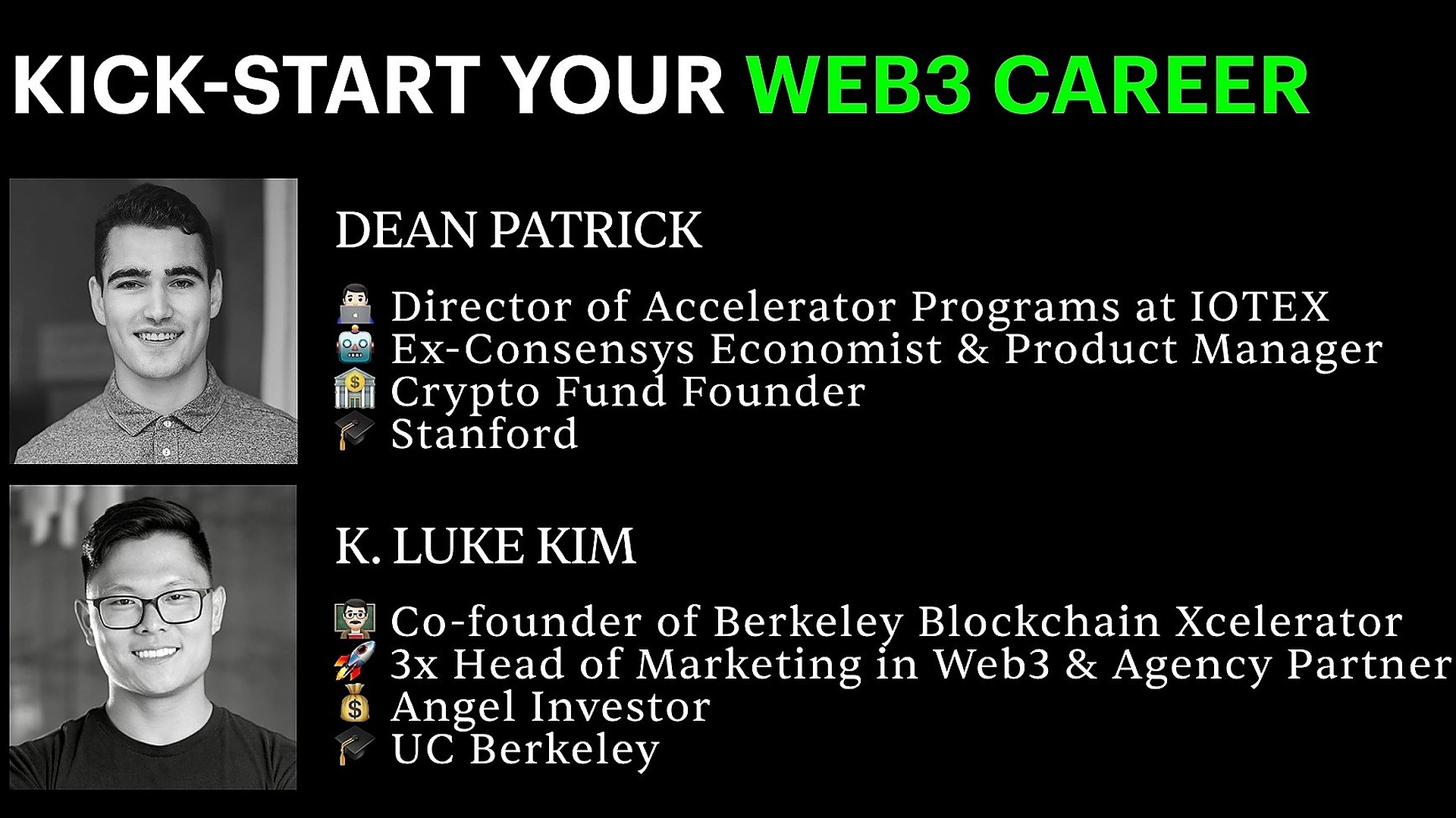 Kick-Start Your Web3 Career: Find Your Ideal Work in Crypto & Blockchain by  Dean Patrick and K. Luke Kim on Maven