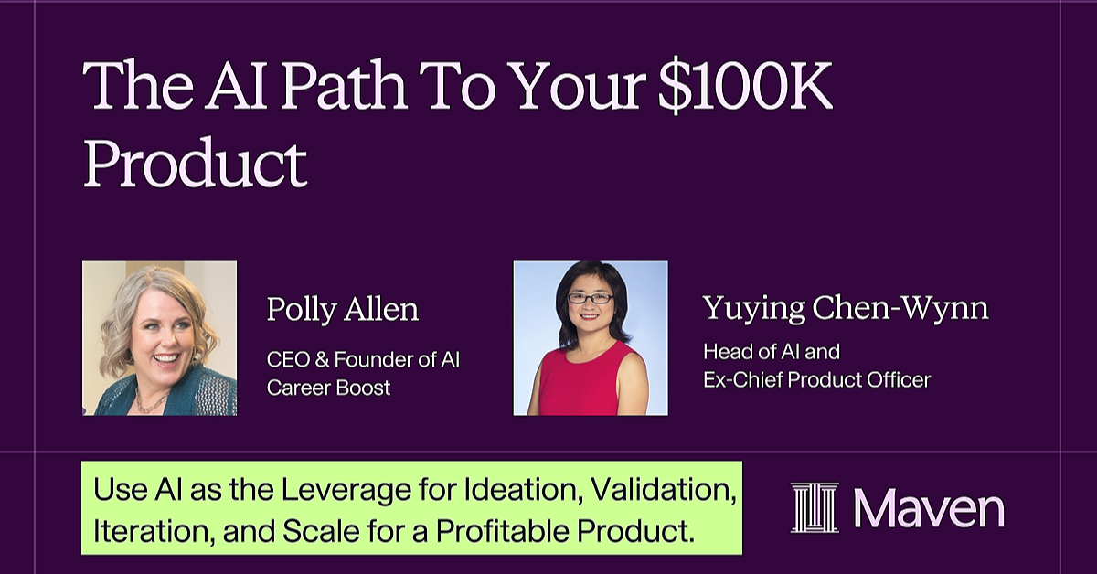 The AI Path to Your $100K Products