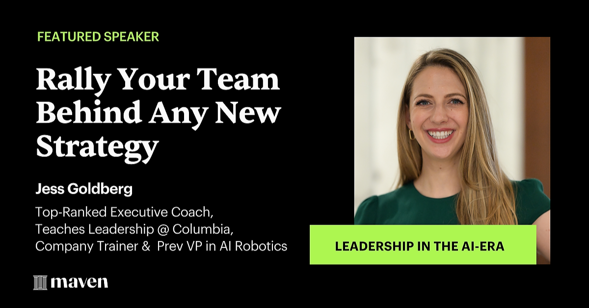 Rally Your Team Behind Any New Strategy