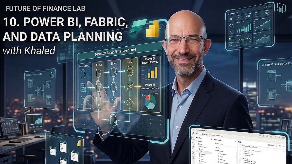 Finance Lab Session 10 - Power BI, Fabric planning and AI
