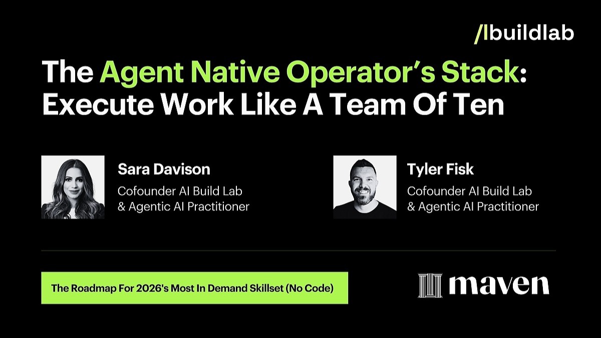Become a 1% Agent Native Operator With Claude Code By Summer