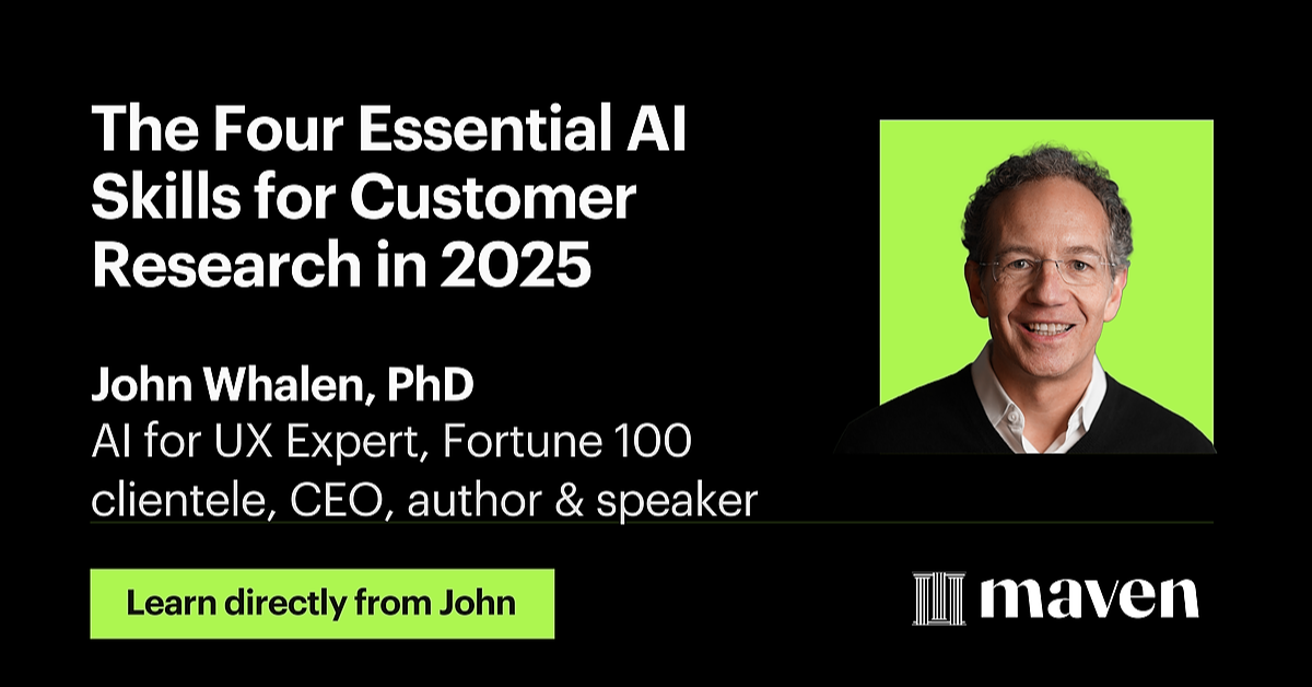 The Four Essential AI Skills for Customer Research in 2025