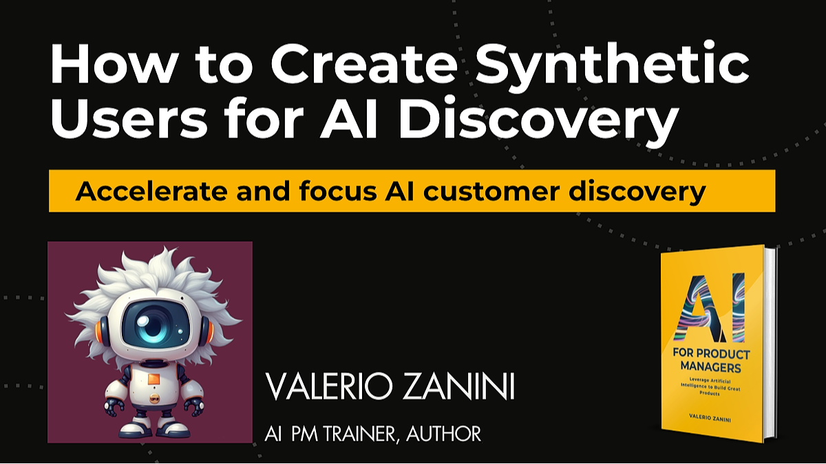 How to create and use Synthetic Users in discovery