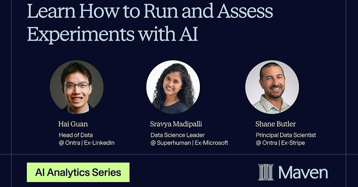 Learn How to Run and Assess Experiments with AI