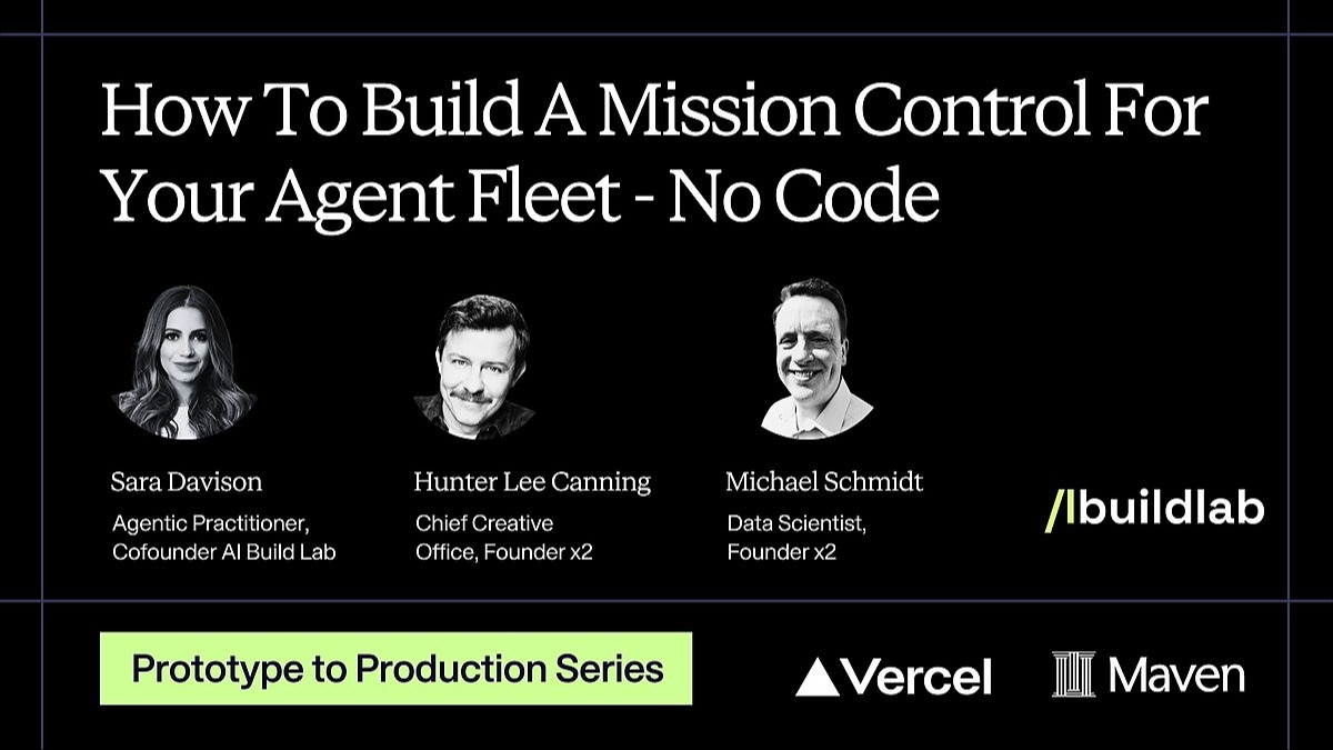 How To Build A Mission Control For Your Agent Fleet-No Code