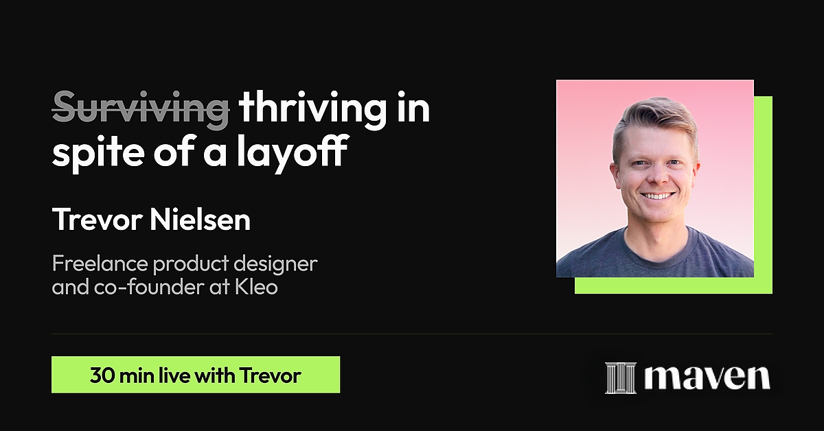 How to thrive after a layoff