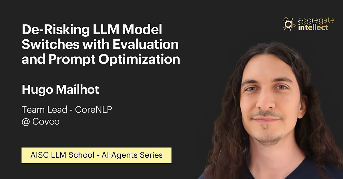 De-Risking LLM Model Switches w Evals & Prompt Optimization