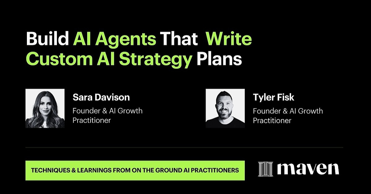 Build AI Agents That Craft Custom Strategy Plans